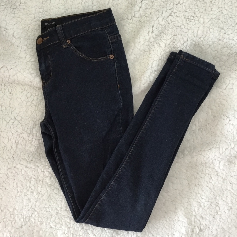 F21 Denim Skinny Jeans